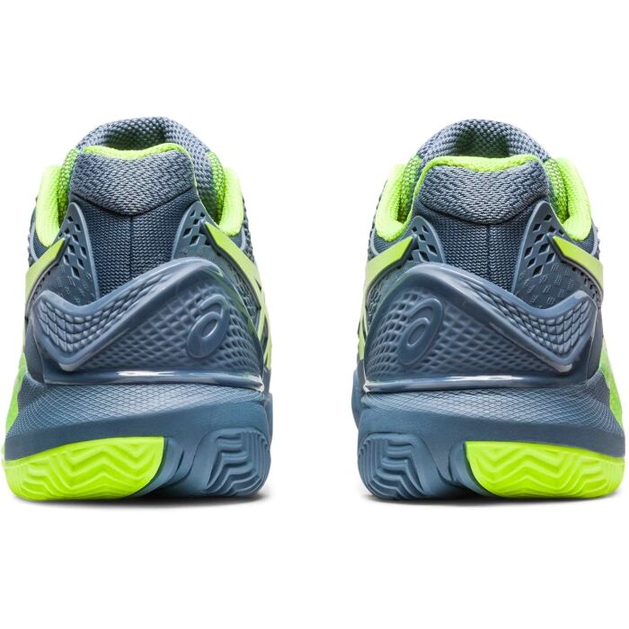 Asics Gel Resolution 9 Steel blue/Hazard green