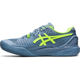 Asics Gel Resolution 9 Steel blue/Hazard green
