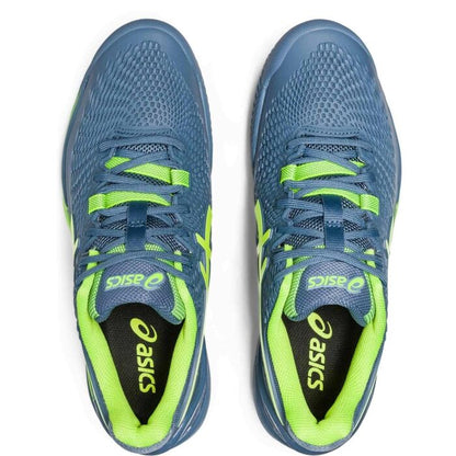 Asics Gel Resolution 9 Steel blue/Hazard green