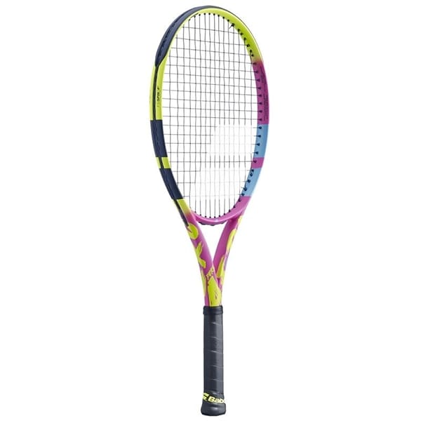 Babolat pa rafa jr 26 s ncv tennis racket for junior, yellow&pink