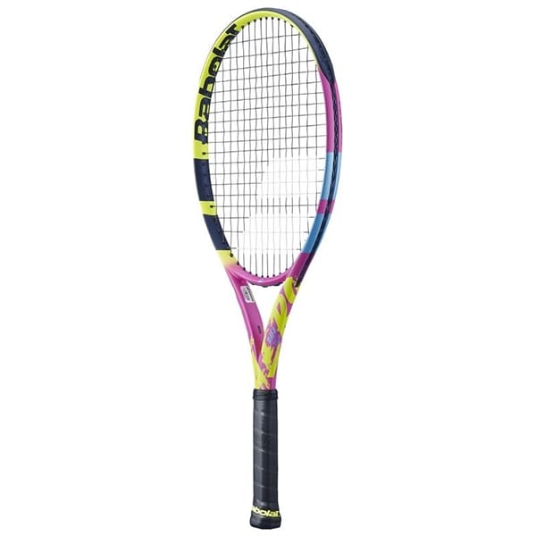 Babolat pa rafa jr 26 s ncv tennis racket for junior, yellow&pink