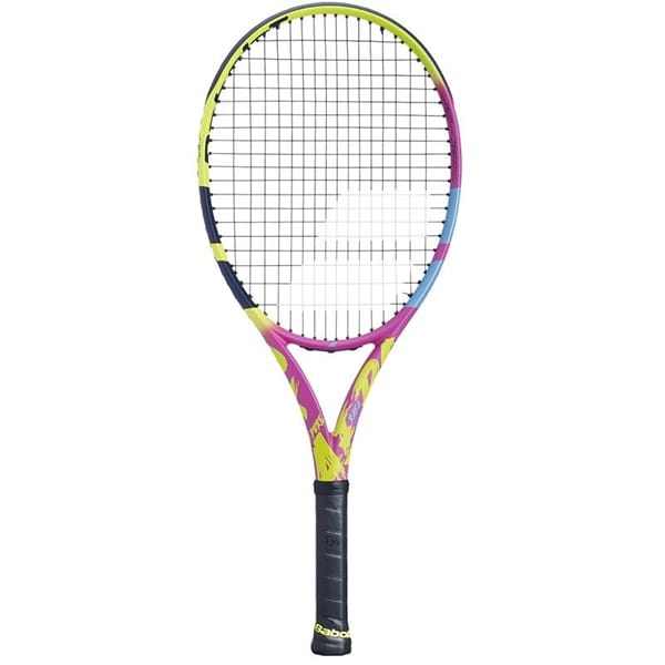 Babolat pa rafa jr 26 s ncv tennis racket for junior, yellow&pink