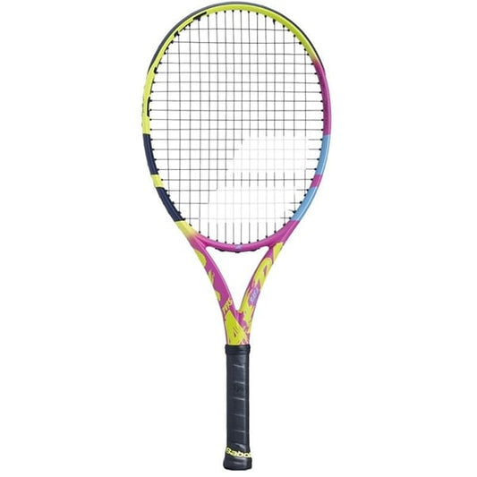 Babolat pa rafa jr 26 s ncv tennis racket for junior, yellow&pink